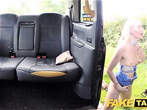 faux cab Golden shower for torrid female followed ass-fuck fuck-fest