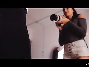 A girl KNOWS - Ukrainian Talia Mint drills all girl model